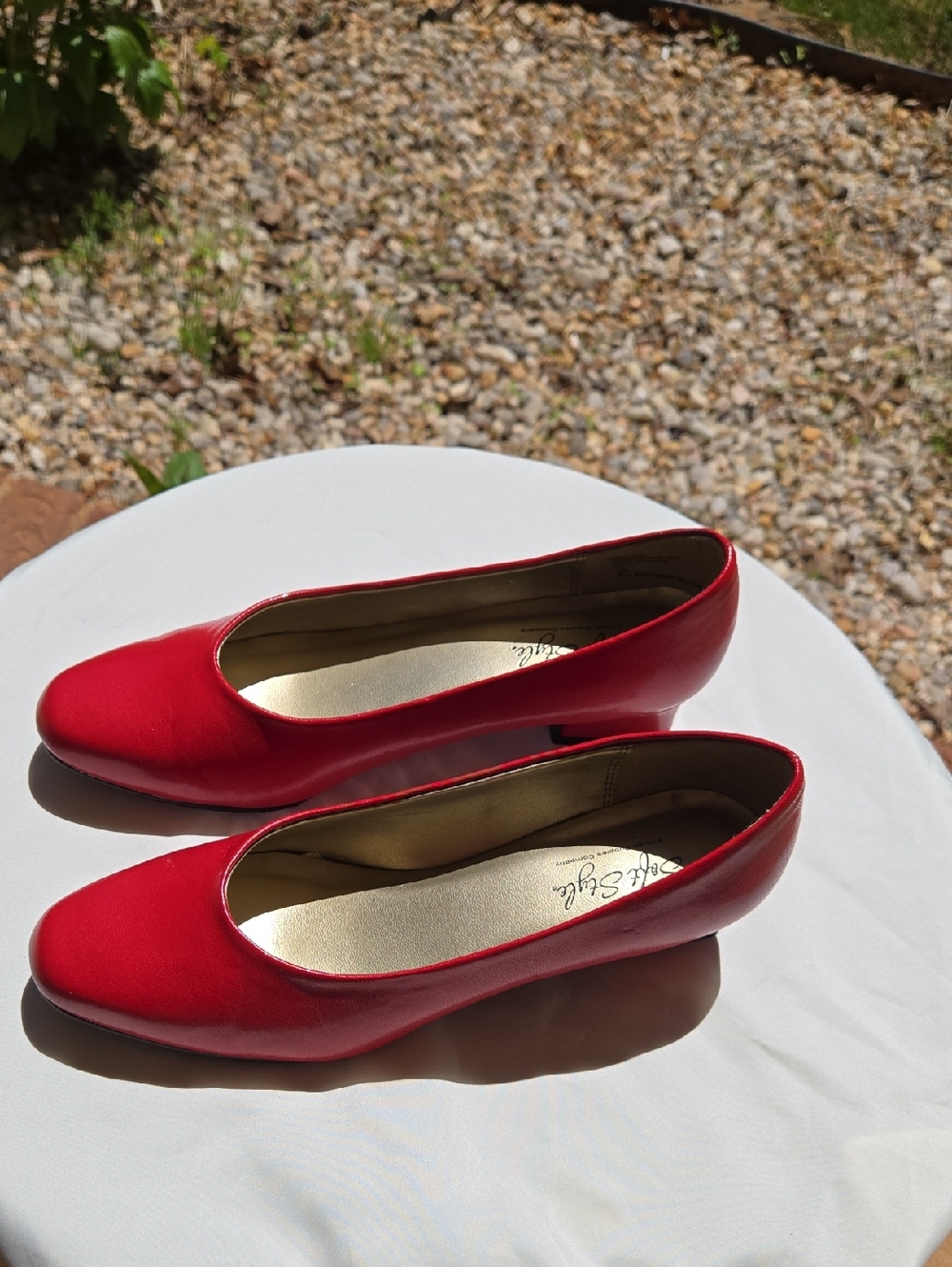 Soft Style Red Heels for Women